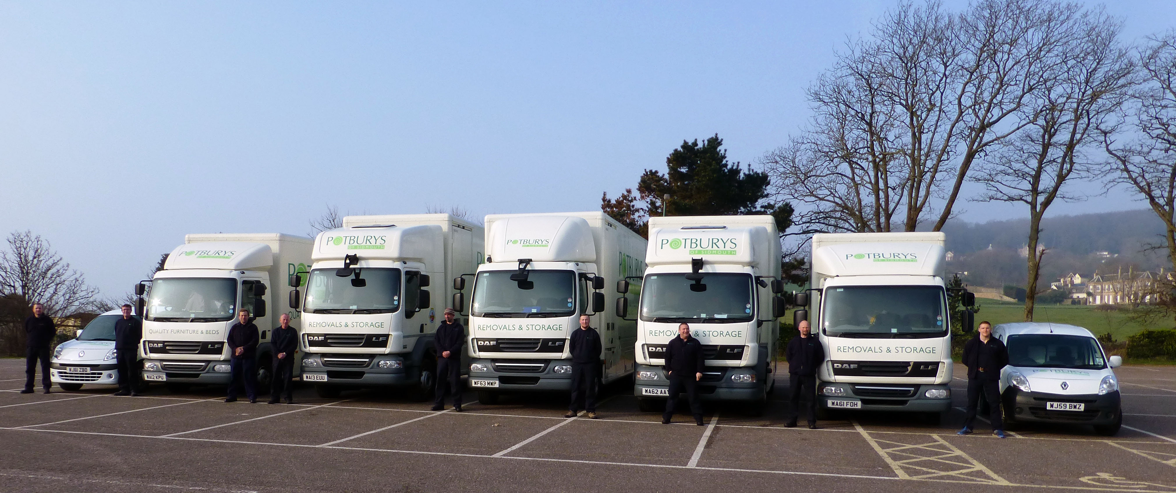 Brand new fleet for Potburys Removals The Exeter Daily